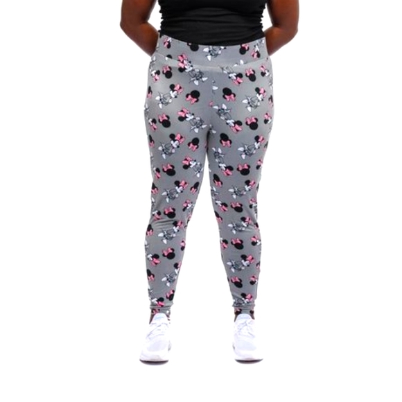 SOLDšļøš2/30$ šFancy Minnie Mouse Leggings - Ladies Plus. NWT - Picture 2 of 3